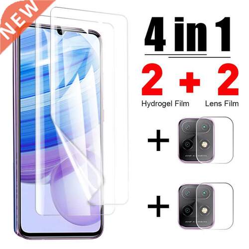 4in1 Hydrogel Film for Xiaomi Redmi Note 10 Pro 9 8 Pro 10S