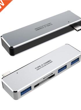 Super Fast USB-C Type C 3.0 Hub SD TF Multi-Port 5 in1 Docki