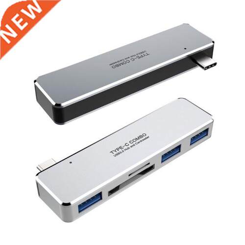 Super Fast USB-C Type C 3.0 Hub SD TF Multi-Port 5 in1 Docki