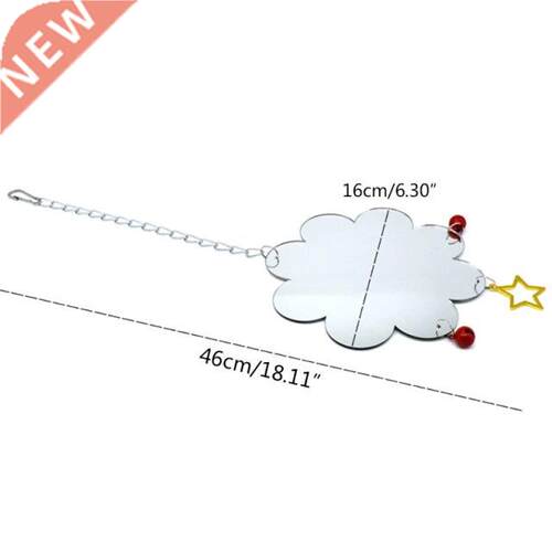 Chicken Mirror Toys Hanging Swing Pecking Toy for Hens Chick
