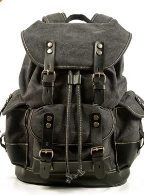 Men's outdoor oulder casual student bag large capacity tra