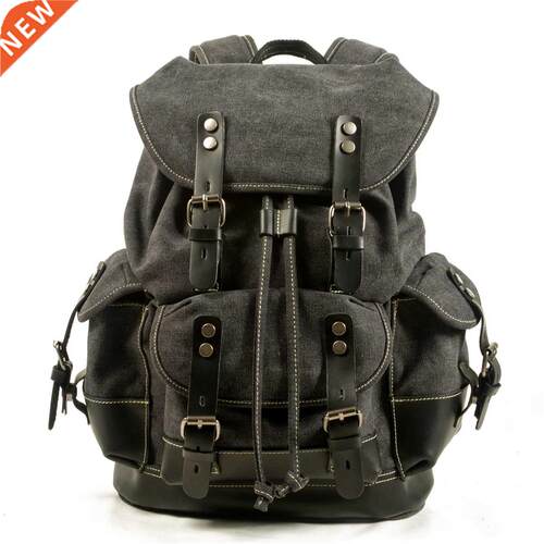 Men's outdoor oulder casual student bag large capacity tra