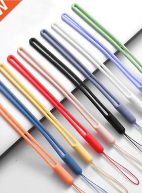 100pcs Short Silicone Cell Phone Lanyard Holder Phone Wrist