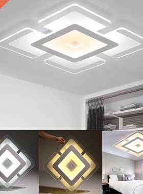 Acrylic Modern LED Ceiling Lights Square Panel Down Light Ki