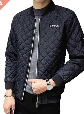 Fashion Men Coat Parkas Slim Fit Custom Parkas Crease Design