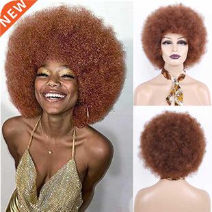 Afro Wig Women Short Fluffy Hair Wigs For Black Women Kinky