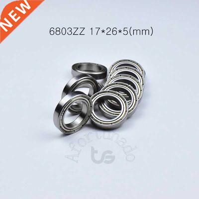 10pcs 6803ZZ 17*26*5(mm) free ipping chrome steel Metal S