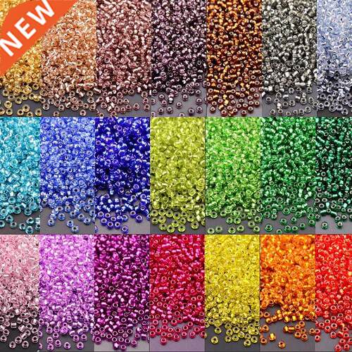 Multi Size 15/0 12/0 8/0 6/0 Czech Glass Seedbead 35 Colors