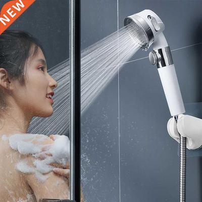3 Modes Pressurized Shower Head Water Saving Jetting