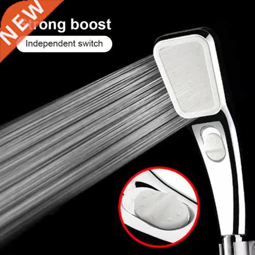 Shower Head With Switch Bath Spray 120 Holes Water Saving Sh