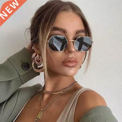 Fashion Small Frame Square Sunglasses Woman Brand Designer M