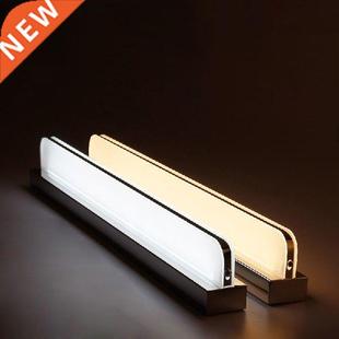 LED Shade Mrror Lamp Acrylc Stanless Steel Bathroom