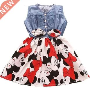 Girl Dress New Children's Clothing Summer New Cotton Beach M
