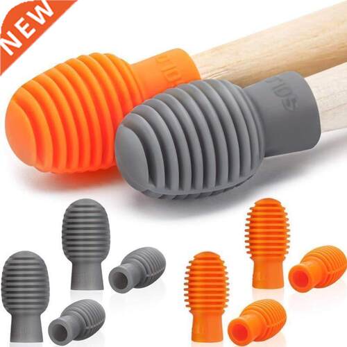4x Silicone Drumstick He Sleeves Drumstick Rubber Case