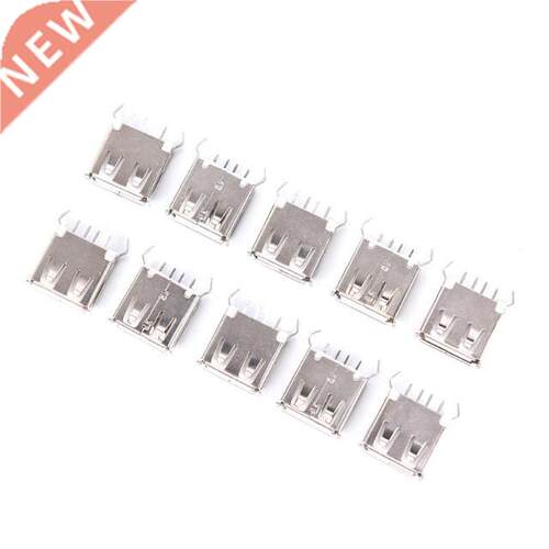 1/5pcs USB 2.0 Type A Female Vertical Socket Connector 180