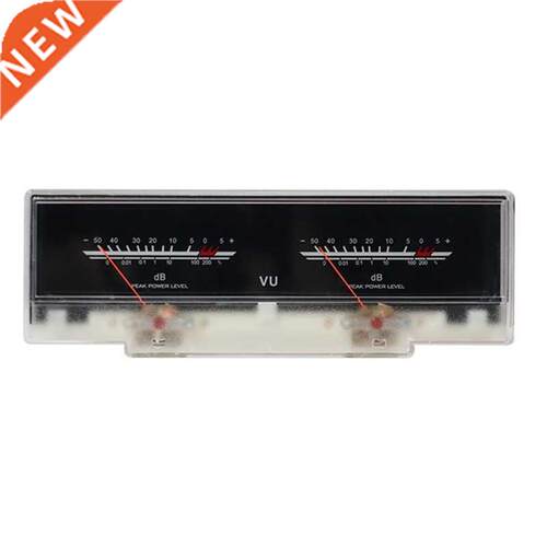 Double pointer VU Meter Stereo Amplifier Board DB Sound Leve