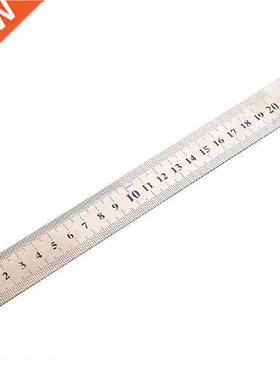 School Office Supplies Sewing Tool 20cm Metal Ruler
