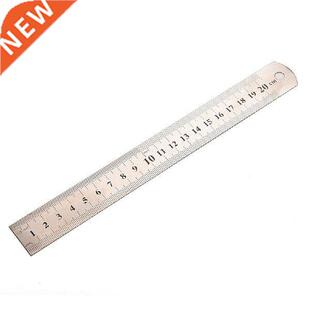 School Office Supplies Sewing Tool 20cm Metal Ruler