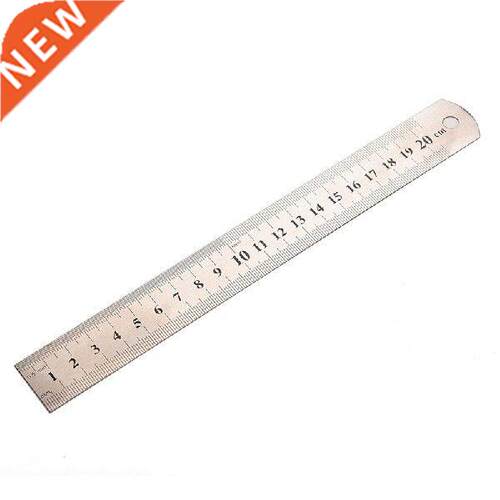 School Office Supplies Sewing Tool 20cm Metal Ruler