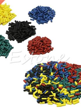 500 Pcs Heat Shrink Wire Wrap Sleeve Car Electrical Cable Tu