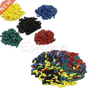 500 Pcs Heat Shrink Wire Wrap Sleeve Car Electrical Cable Tu