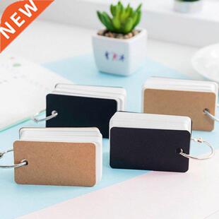 1 Pc Simple  Index Cardboard Cover Blank Paper Card Memo