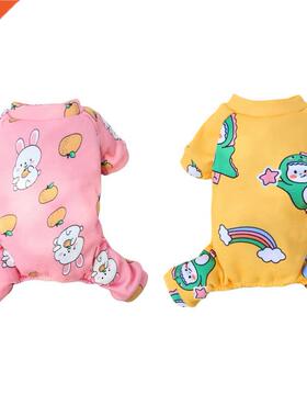 Winter Warm Pet Dog Jumpsuit Clothes Pet Dog Pajamas For