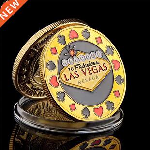 Welcome To Nevada Las Vegas Poker Chip Angel Casino Challeng