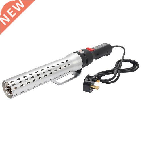 K 230V BBQ Starter in Silver, Red Electric Charcoal Lighter