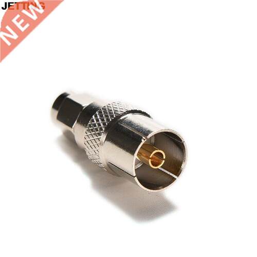 IEC PAL DVB-T TV Female Jack To SMA Plug Male Connector Stra
