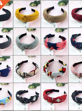 La Hair Hoop Top Knot Turban Headband Elastic Hairband Hai