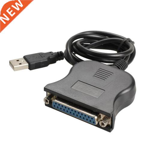 USB 1.1 to DB25 Female Port Print Converter Cable LPT USB Ad