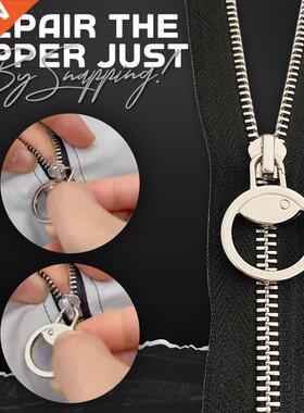 10pcs Zipper Puller Slider Detachable Instant Zipper Repair