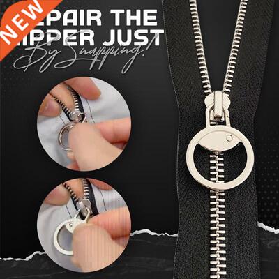 10pcs Zipper Puller Slider Detachable Instant Zipper Repair