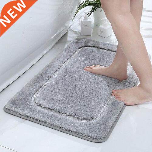 1PC Kitchen Carcet Rug Solid Color Waable Non-Slip