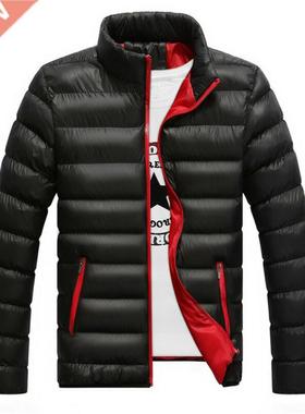 2020 Winter Warm Men Parkas Coat Stand Collar Outerwear Casu