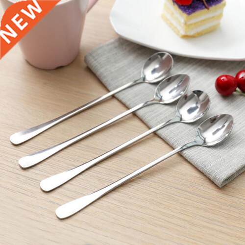 1PC 304 Stainless Steel Spoon Tea Coffee Spoon Ice Cream Des