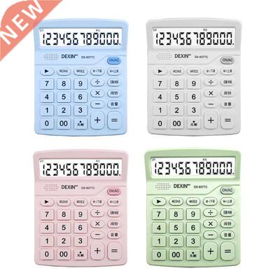 12-Digit Desk Calculator Business Students Accounting Tool B
