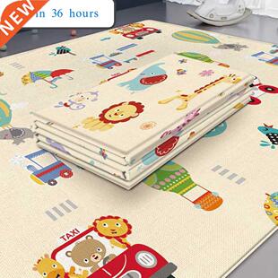Non-Toxic Fdable Baby Play Mat Educational Children's