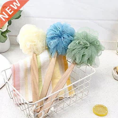 New Long Handle Hanging Soft Mesh Back Body Bath Shower