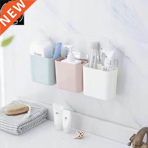 Wall Hanging Comb Toothpaste Storage Toothbrush Holder Bath