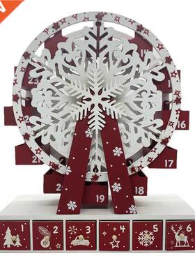 Cute Chrimas Wooden Advent Calendar Chrimas Countdown