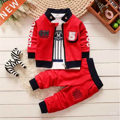 Baby Boy Fashion Clothing Set Kid Tie Suits High Quality Aut
