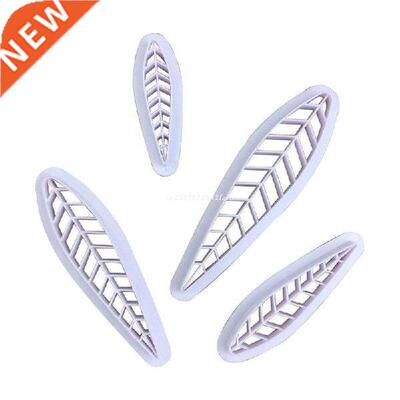 4 Pieces Fondant Cutter Plastic Cake Cookie Biscuit Cutter