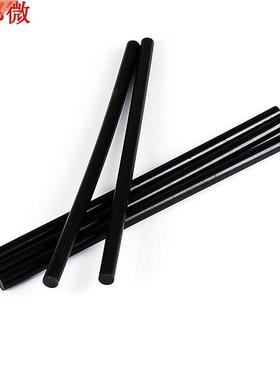 10 pièces Noir Thermofusible Bâtons De Colle Po