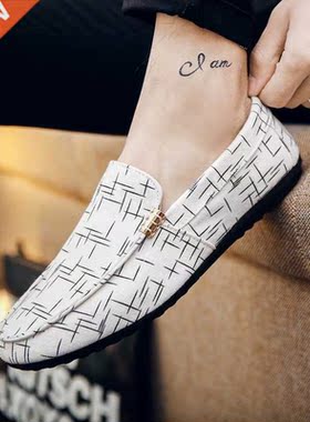 Mazefeng Spring Summer Men's Loafers Comfortable Flat Casual