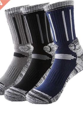 3Pairs/Lot Winter Thicker Thermal Fishing Skiing Socks Men W