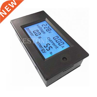 New LCD Digital Volt Watt Power Meter Ammeter Voltmeter AC 8