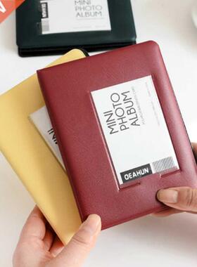 64Pockets for Mini Instant Photo Album Picture Case for Fuji