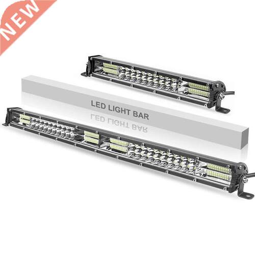 Slim LED Light Bar Dua Row 20 inch 10 inch Combo Beam barra